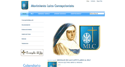 Desktop Screenshot of mlconcepcionistas.org